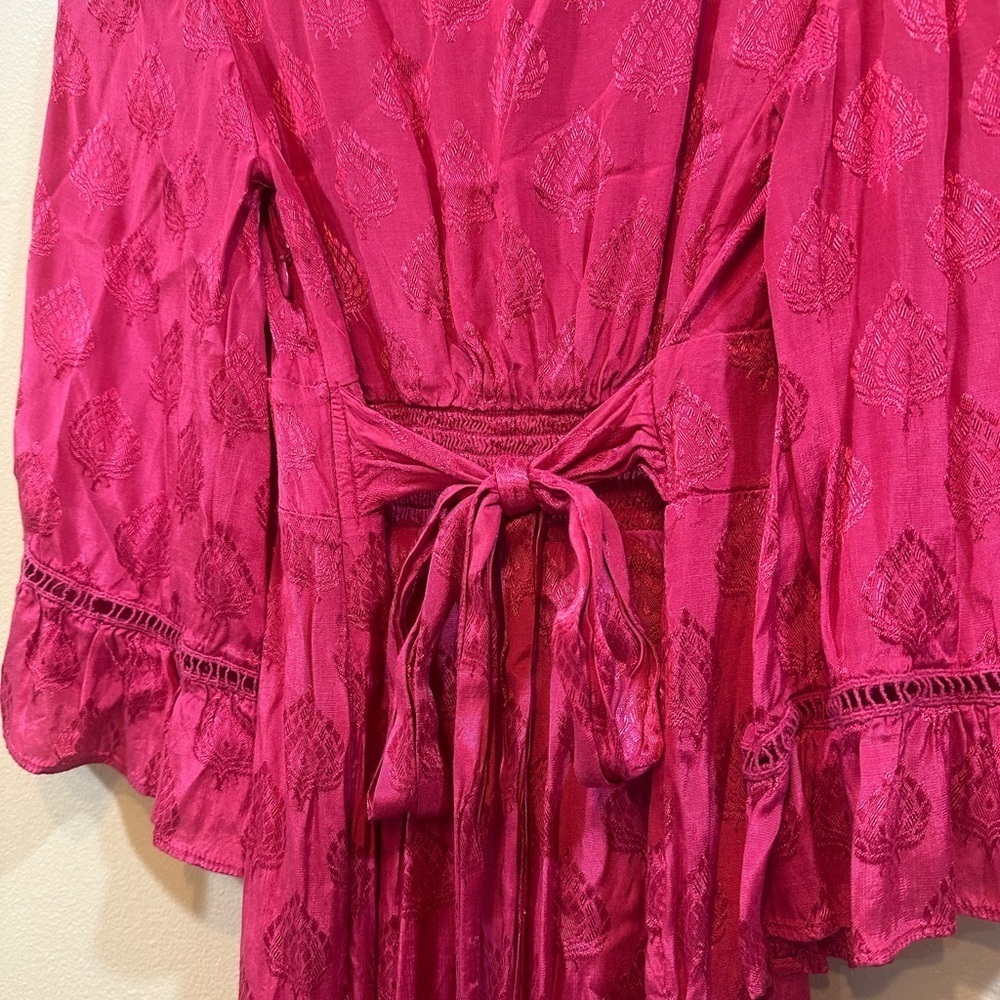 Maeve x Anthropologie Christine Belted Mini Dress Size 0 - Picture 10 of 11